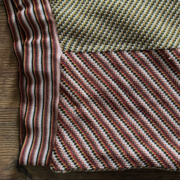 Zara two-tone midi skirt - Picture 4 of 6